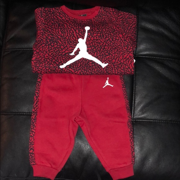 infant jordan sweatsuit